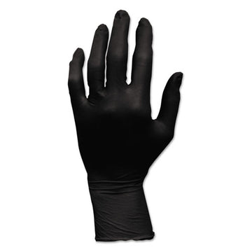 HOSPECO® Proworks Grizzlynite Nitrile Gloves, Powder-free, Large, Black, 100-box, 10 Boxes-carton freeshipping - TVN Wholesale
